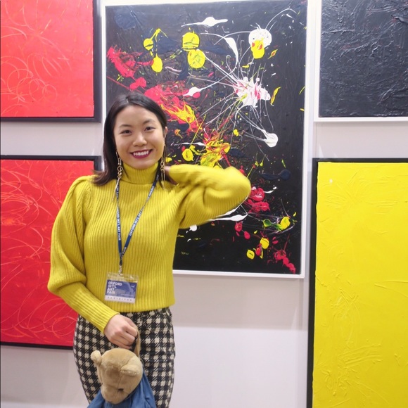 BDG Houndstooth Kick Flare Mini Cropped Pants - Picture 4 of 4